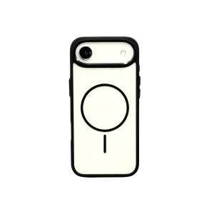 Slim Magsafe case for iPhone 17 | iPhone 17 Air | iPhone 17 Pro | 17 Pro Max (Clear/Black)-iPhone 17 Air/Sleek design Magsafe