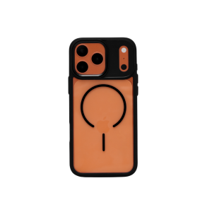 Slim Clear & Black Magnetic Case - iPhone 17 Pro