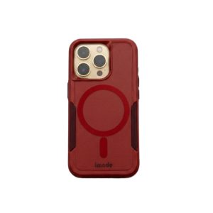EXPLORER Dual Protection Magnetic Case (Red) - iPhone 15 Pro Max