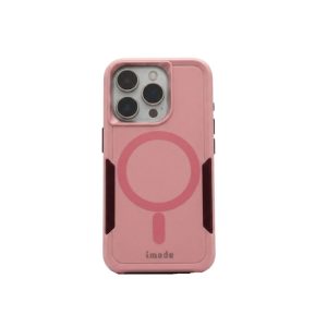 EXPLORER Dual Protection Magnetic Case (Pink) - iPhone 15 Pro