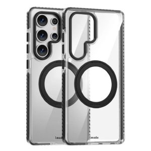 Crystaline Clear Magnetic Phone Case With Stand - Samsung S25 Ultra